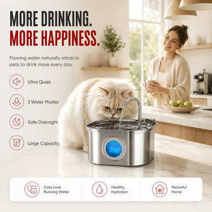 3.2L Smart Cat Water Fountain