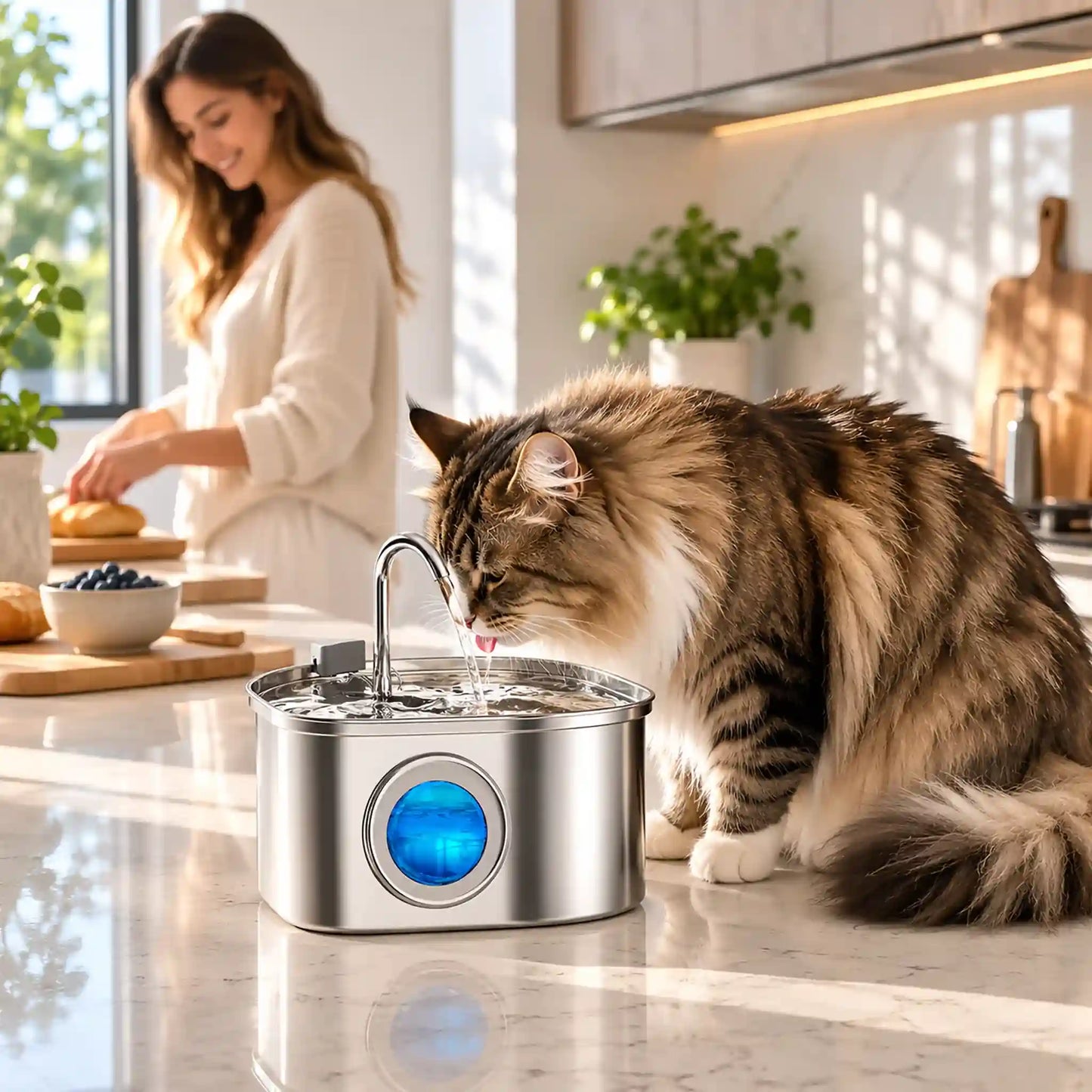 3.2L Smart Cat Water Fountain