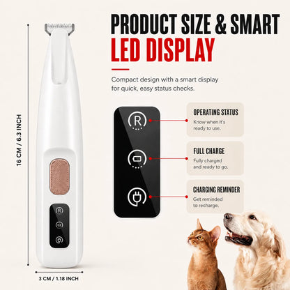 LED Dog Paw Trimmer