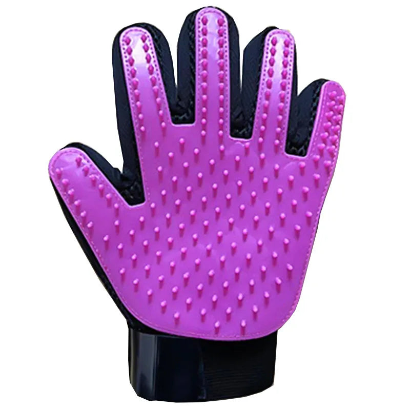 1PC Cat Glove Cat Grooming Glove Pet Brush Glove for Cat Dog Hair Remove Brush Dog Deshedding Cleaning Combs Massage Gloves