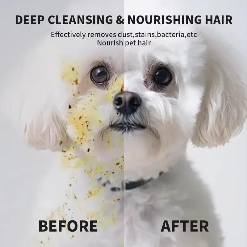 6Pcs Unscented Extra Thick Pet Cleaning Wipes for Dogs & Cats,Dog Washing Bathing Deodorizing Grooming Gloves for Daily Care