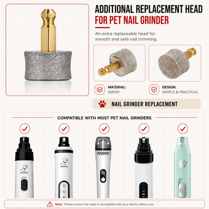 Pet Nail Grinder Replacement Head