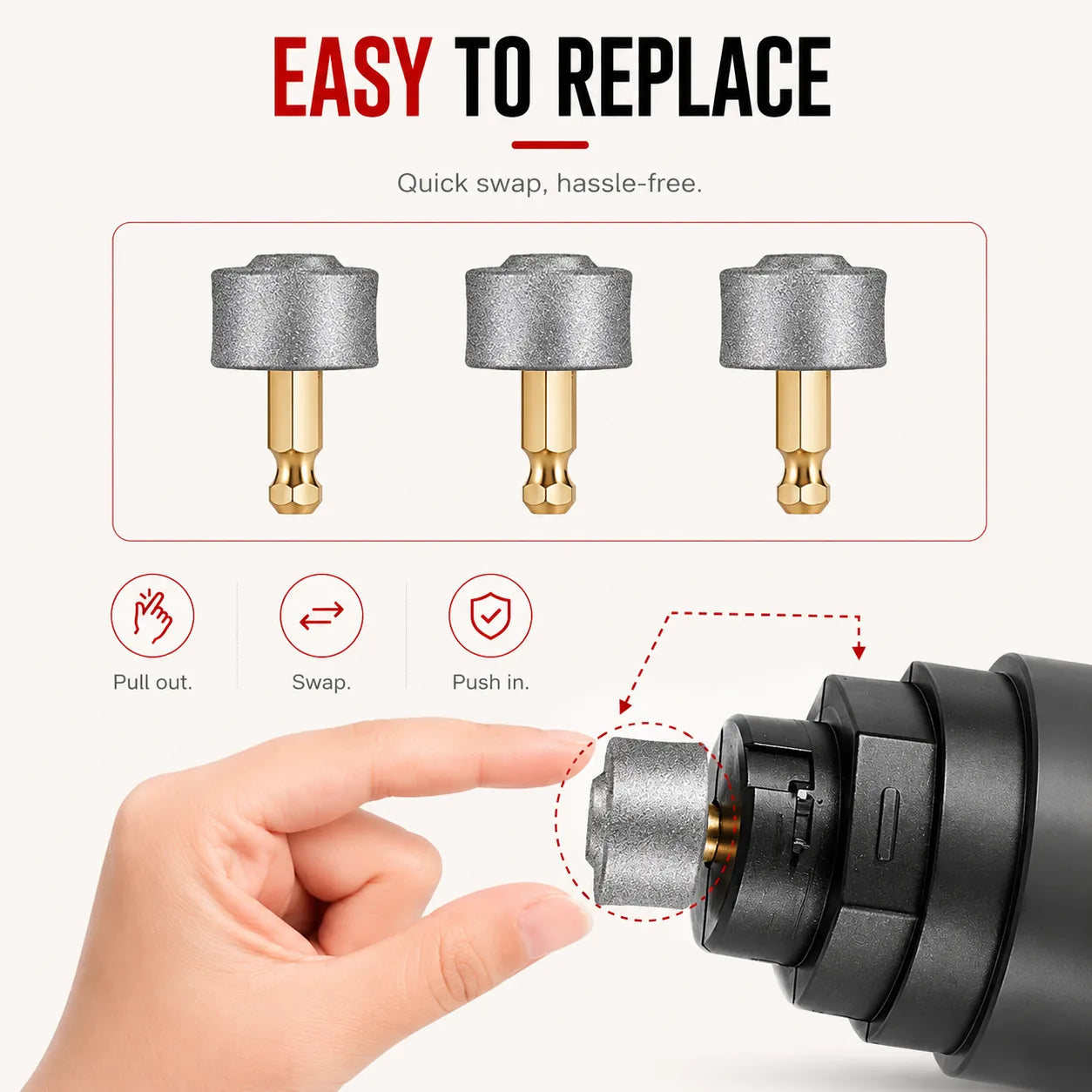 Pet Nail Grinder Replacement Head