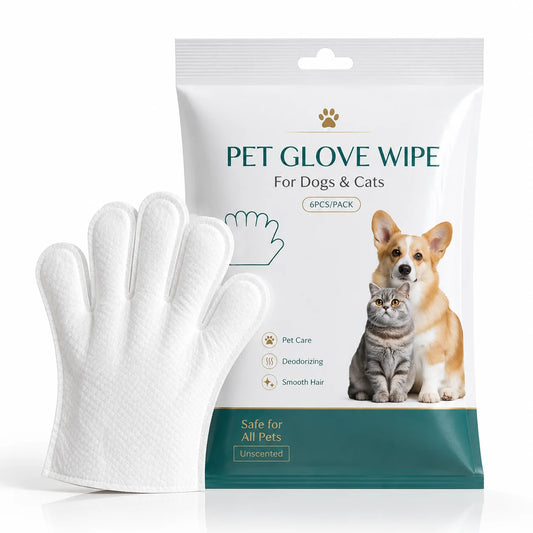 QuickClean™ Pet Bath Gloves