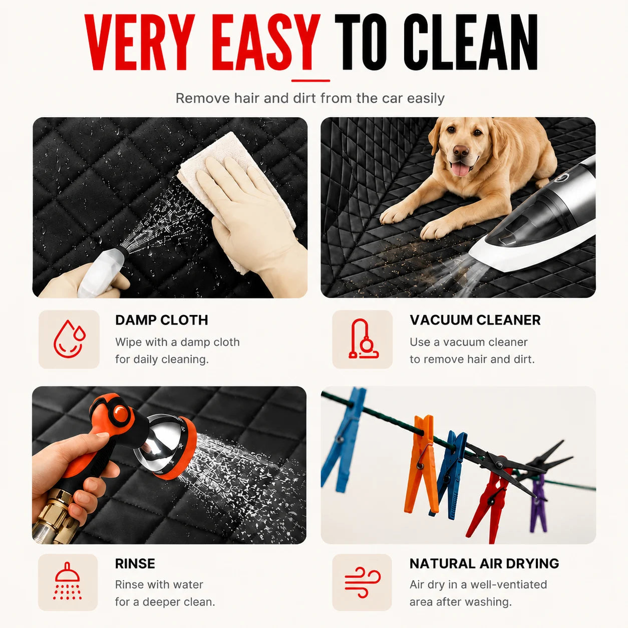 Pet Car Seat Cover